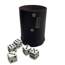 Jogo De Dados Com Copo De Couro Bozó, General, Yahtzee