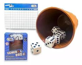 Jogo de Dados Com Copo General Bozó pais filhos