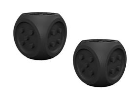 Jogo De Dados em Alto Relevo Braille e Baixa Visão (conjunto Com 02 dados)