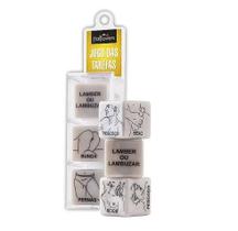 Jogo de Dados Hot Flowers 3 Peças para Interação a Dois