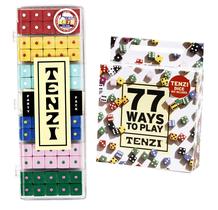 Jogo de dados TENZI Party Pack com 77 maneiras de jogar para 6 jogadores Jogo de dados TENZI Party Pack com 77 maneiras de jogar para 6 jogadores