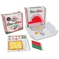 Jogo de dados ThinkFun Dice and Slice Pizza Party com 2 dados