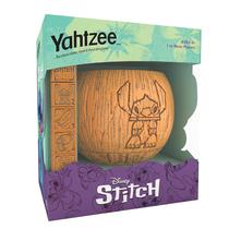 Jogo de Dados Yahtzee Disney Stitch com Copo Tiki - USAopoly Jogo de Dados Yahtzee Disney Stitch com Copo Tiki - USAopoly