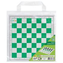 Jogo De Damas De Madeira C/Sacola Junges