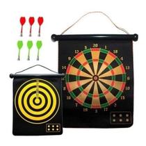Jogo De Dardos 25cm Com Alvo Dupla Face Dardos Magnéticos Wellmix Jogo De Dardos 25cm Com Alvo Dupla Face Dardos Magnéticos Wellmix