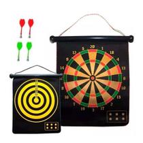 Jogo De Dardos 25cm Com Alvo Dupla Face Magneticos Wellmix REF: WX4949