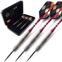 Jogo de dardos CUESOUL 24 g, 95% tungstênio, com estojo deluxe Jogo de dardos CUESOUL 24 g, 95% tungstênio, com estojo deluxe
