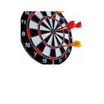 Jogo de Dardos Fort Profissional 38cm Kit Alvo com 06 Dardos