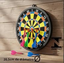 Jogo de Dardos Infantil Diversão 4 Dardos Ventosa Competição