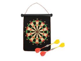 Jogo De Dardos Magnetico Duplo Face Com 6 Dardos 40x32cm Jogo De Dardos Magnetico Duplo Face Com 6 Dardos 40x32cm