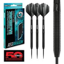 Jogo de dardos RED DRAGON Razor Edge Black 20 g Soft Tip Jogo de dardos RED DRAGON Razor Edge Black 20 g Soft Tip