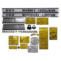 Jogo De Decalque Adesivo Trator Massey Ferguson 65R - R.E. PEÇAS