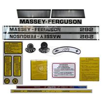 Jogo De Decalque Adesivo Trator Massey Ferguson 55X - R.E. PEÇAS