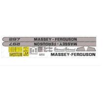 Jogo de decalque massey ferguson 297 advanced