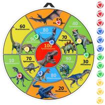 Jogo de dinossauro para crianças Sticky Ball Dartboard ZOHANINDL 76cm Jogo de dinossauro para crianças Sticky Ball Dartboard ZOHANINDL 76cm