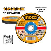Jogo de disco de corte para metal com 10 unidades INGCO