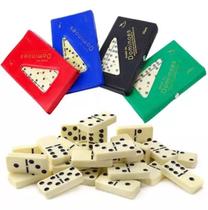 Jogo de domino com 28pecas - 6mm