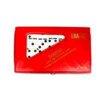 Jogo De Dominó Com Estojo Contém 28 Peças Profissional Osso Polido Jogo De Dominó Com Estojo Contém 28 Peças Profissional Osso Polido