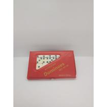 Jogo De Dominó De Osso Profissional 28 Peças Com Estojo De Maleta Com 4 Cores Possíveis Jogo De Dominó De Osso Profissional 28 Peças Com Estojo De Maleta Com 4 Cores Possíveis