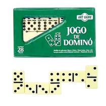 Jogo de Dominó de Osso Raíz Pesado Peças Grossas Art Brink Jogo de Dominó de Osso Raíz Pesado Peças Grossas Art Brink
