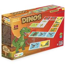 Jogo de dominó dinos - junges - 752