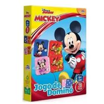 Jogo De Dominó Disney Júnior Mickey 28 Peças Toyster Jogo De Dominó Disney Júnior Mickey 28 Peças Toyster