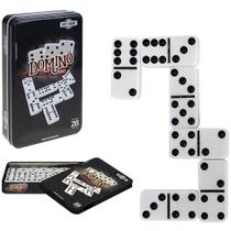 Jogo de Dominó Duplo 7 Art Brink Profissional de Osso ZB618