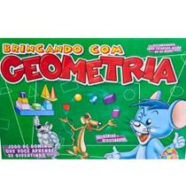 Jogo de Domino Educativo Brincando Com Geometria Matematica Criança