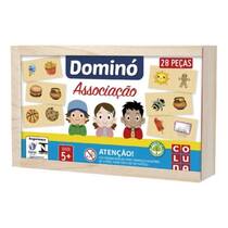 Jogo de Dominó Educativo Infantil Pedagógico Pais & Filhos Jogo de Dominó Educativo Infantil Pedagógico Pais & Filhos