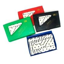 Jogo Domino Profissional Melamina 28 Peças Colorido LK-510F - LuaTek