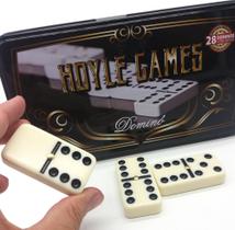 Jogo de dominó extra grosso 28 peças Premium tipo osso - Hoyle Games