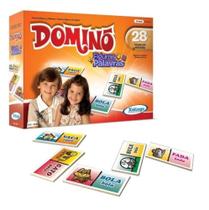 Jogo De Dominó Figuras E Palavras 5248.7 - Xalingo Jogo De Dominó Figuras E Palavras 5248.7 - Xalingo