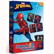 Jogo de Dominó Homem Aranha 28 Pçs 8015 Toyster