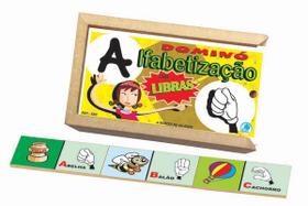 Jogo de Dominó Infantil Alfabetização com Libras Jogo de Dominó Infantil Alfabetização com Libras