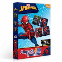 Jogo de Dominó Infantil - Marvel - Spiderman - 28 Peças - Toyster Jogo de Dominó Infantil - Marvel - Spiderman - 28 Peças - Toyster