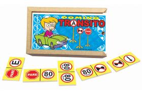 Jogo de Dominó Infantil Trânsito Jogo de Dominó Infantil Trânsito