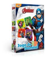 Jogo De Dominó Marvel Os Vingadores 28 Peças Toyster Jogo De Dominó Marvel Os Vingadores 28 Peças Toyster