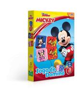 Jogo de dominó mickey disney toyster