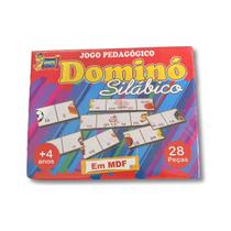 Jogo de Dominó Pedagógico Silábico Jogo de Dominó Pedagógico Silábico
