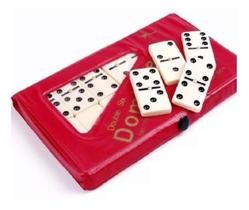 Jogo De Dominó Profissional De Osso Com 28 Peças Jogo De Dominó Profissional De Osso Com 28 Peças