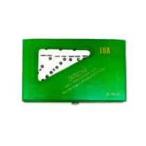 Jogo De Dominó Profissional De Osso Polido Estojo Com 28 Peças Jogo De Dominó Profissional De Osso Polido Estojo Com 28 Peças