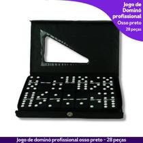 Jogo De Domino Profissional De Osso Preto Kaftor Jogo De Domino Profissional De Osso Preto Kaftor