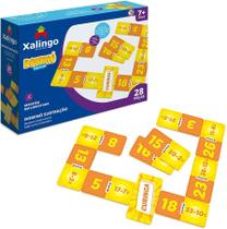Jogo De Dominó Subtração 28 Peças - Xaling Jogo De Dominó Subtração 28 Peças - Xaling