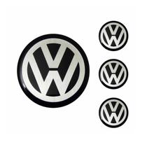 Jogo de Emblemas Adesivos Resinados Para Rodas Calotas 48mm