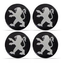 Jogo de Emblemas Adesivos Resinados Para Rodas Calotas 48mm Jogo de Emblemas Adesivos Resinados Para Rodas Calotas 48mm
