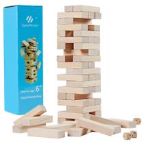 Jogo de empilhamento de madeira Tumble Tower SpeedArmis Mini 54PCS Jogo de empilhamento de madeira Tumble Tower SpeedArmis Mini 54PCS