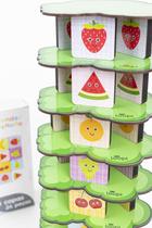 Jogo de Empilhar Frutas - Loopi Toys
