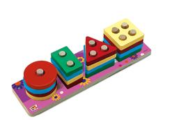 Jogo De Encaixe Divertido Minnie Disney Formas e Cores