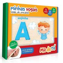 Jogo De Encaixe Minhas Vogais Toyster