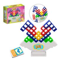 Jogo de Encaixe Tetris Para Desafio de Equilíbrio Tetris Diversão Garantida Todas Familia - Arts